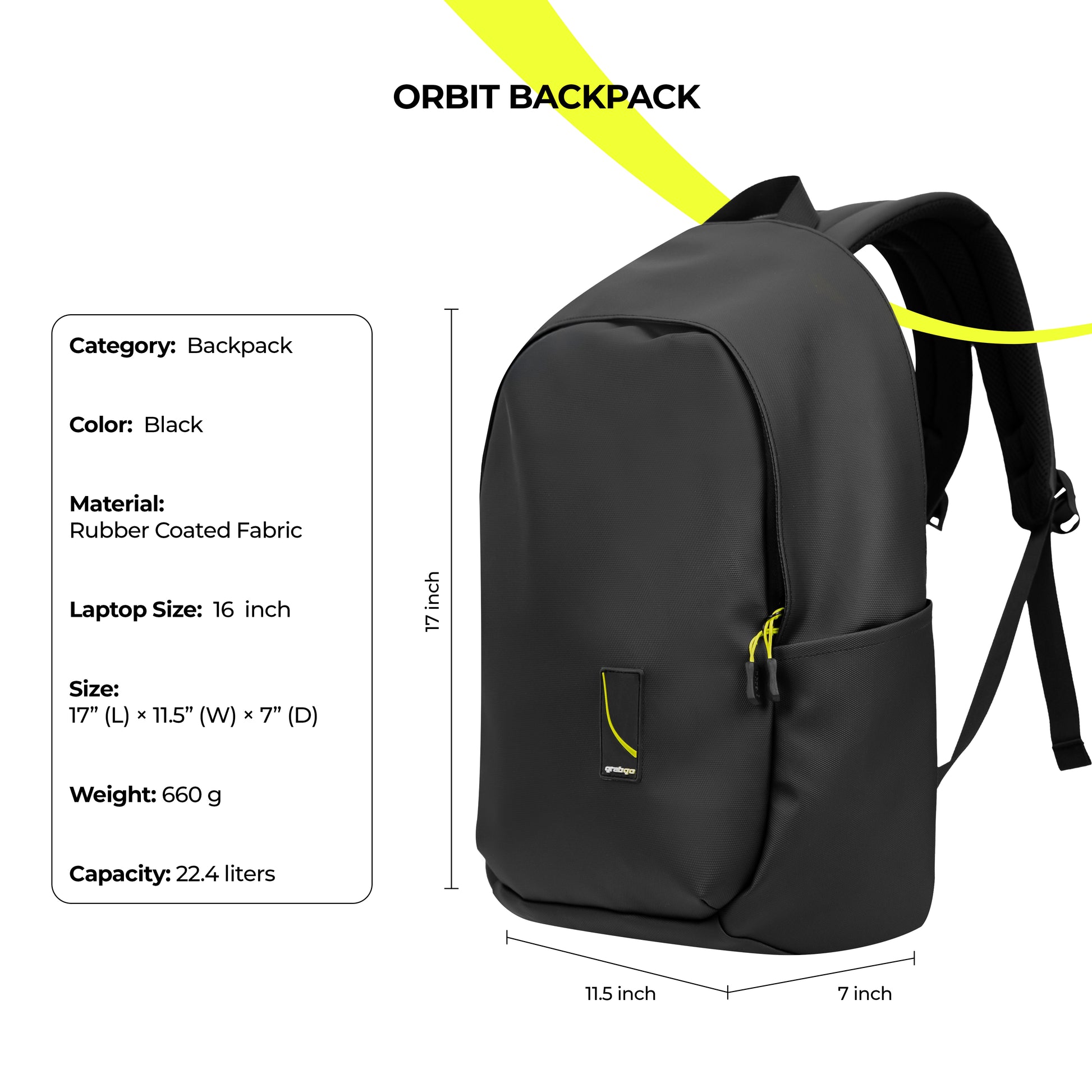 GRABGO ORBIT BACKPACK