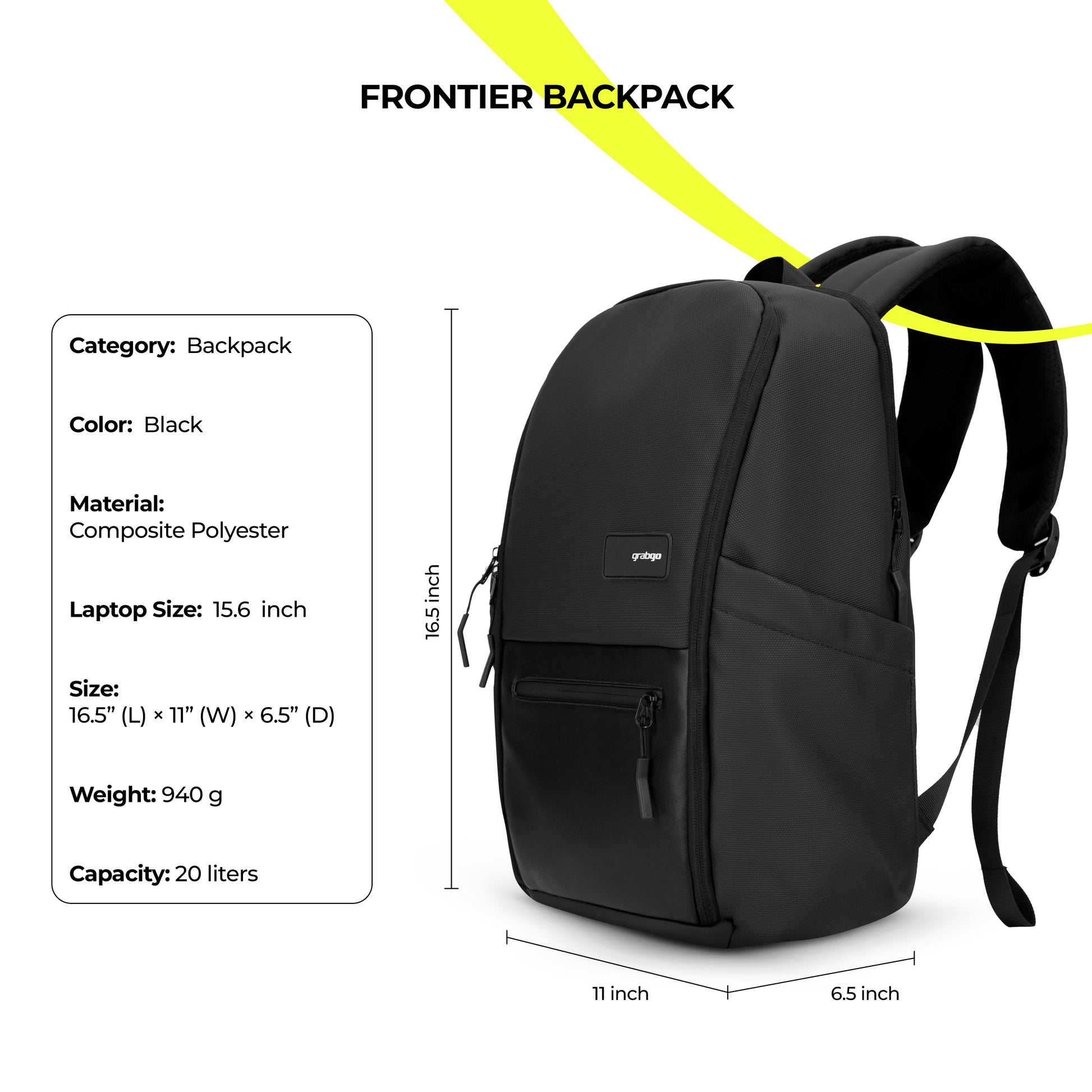 GRABGO FRONTIER BACKPACK