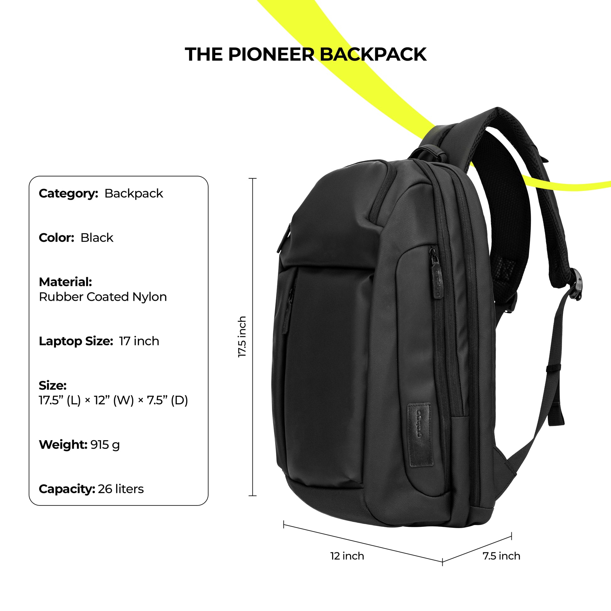 GRABGO PIONEER BACKPACK