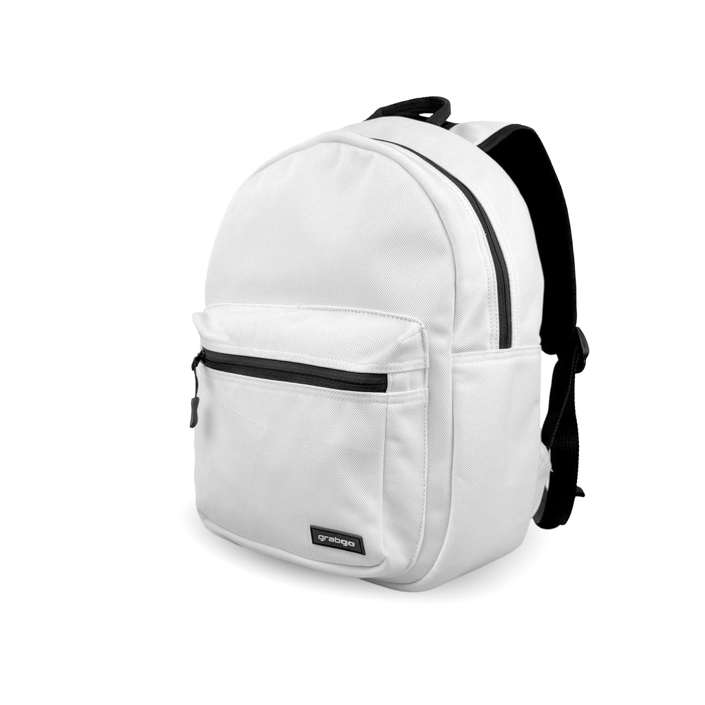 GRABGO COMPACT DAILY PURE WHITE BACKPACK
