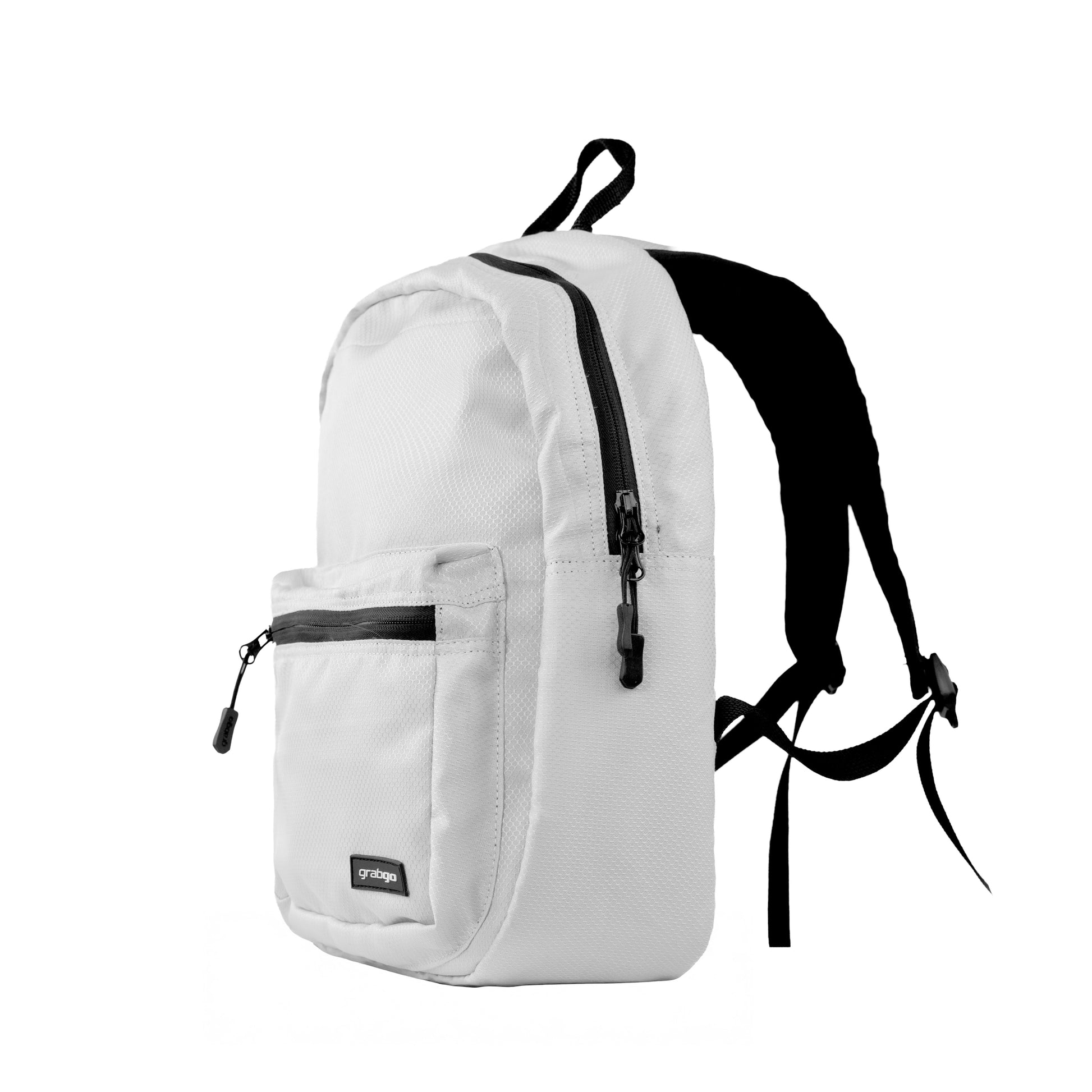 GRABGO COMPACT DAILY WHITE BACKPACK