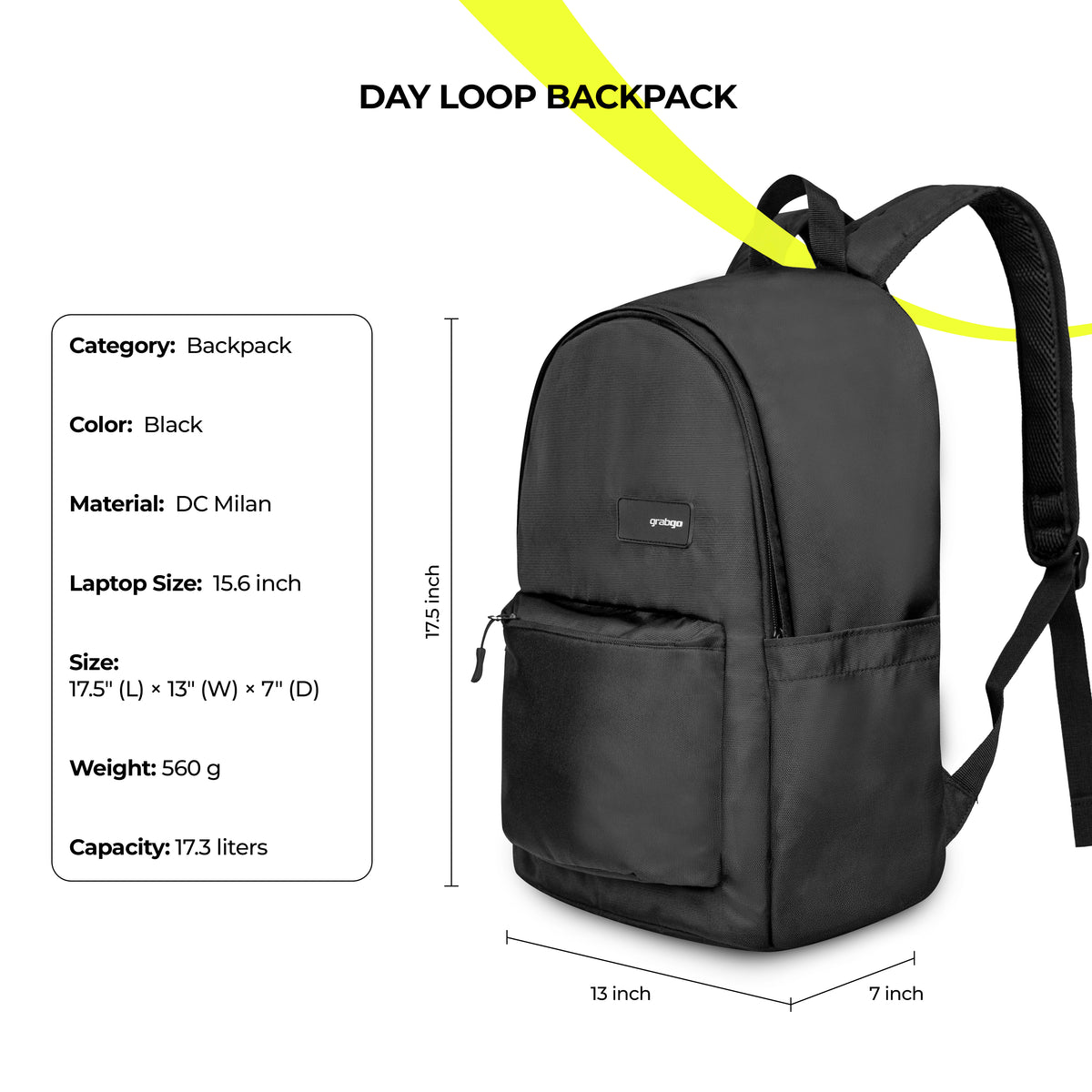 GRABGO DAY LOOP BACKPACK – Grabgo