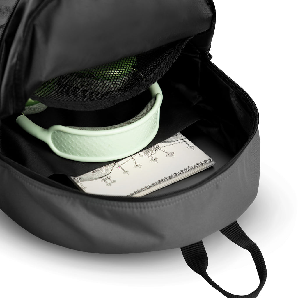 GRABGO COMPACT DAILY GREY BACKPACK