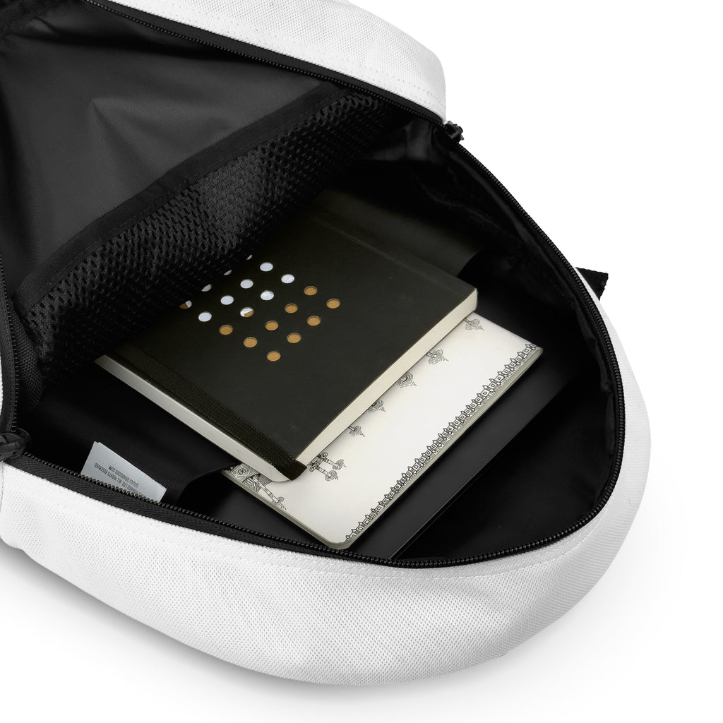 GRABGO COMPACT DAILY PURE WHITE BACKPACK