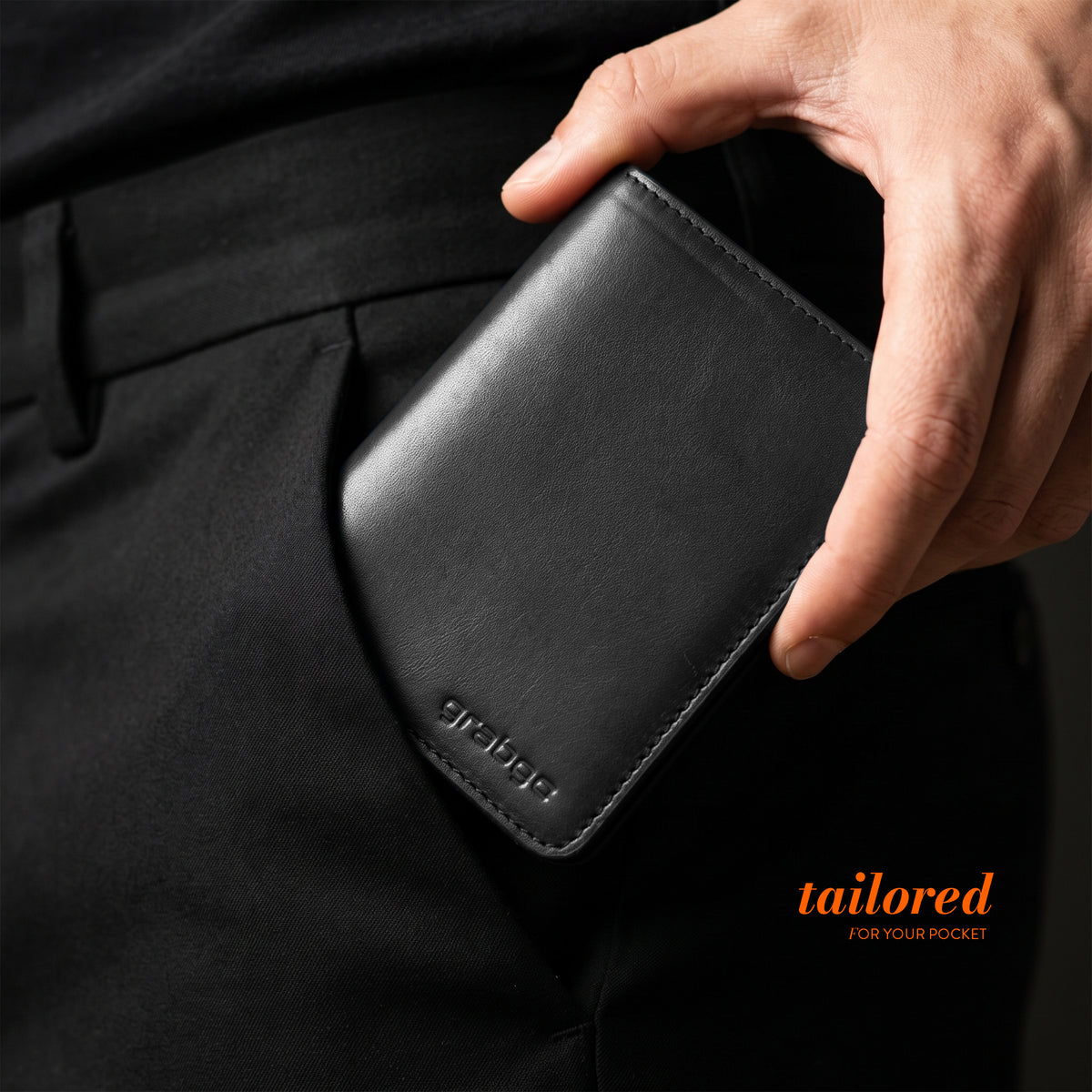 Sleeko Signature Black Wallet