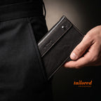 Sleeko Legacy Black Bi-Fold Wallet