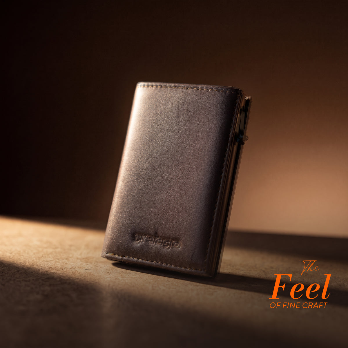 Sleeko Edge Black Smart Wallet