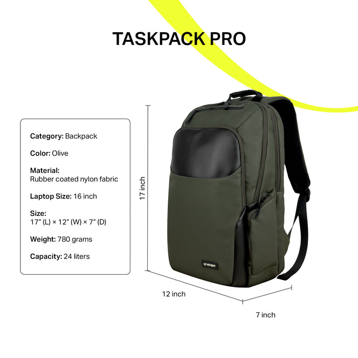 Grabgo Taskpack Pro Backpack Olive