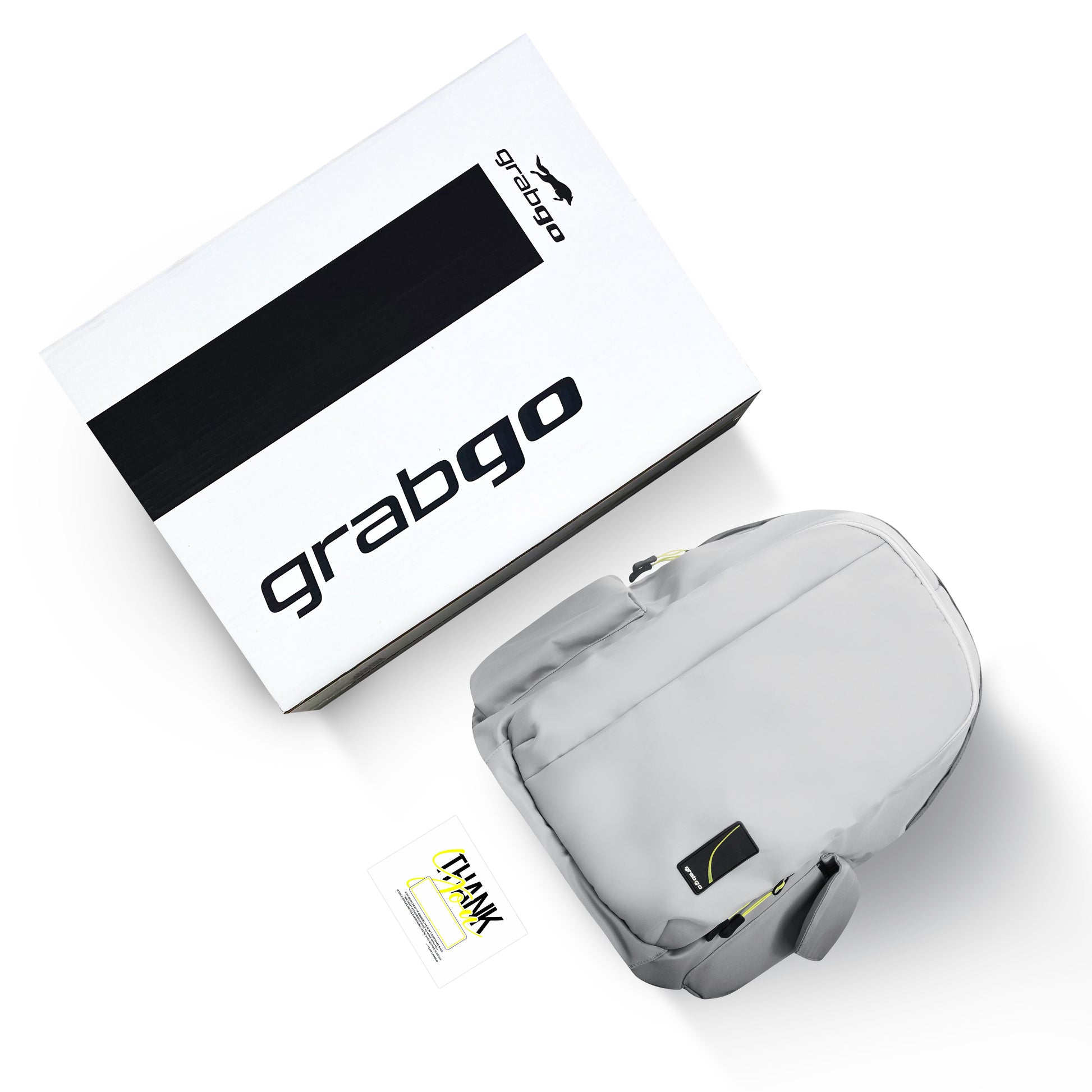GRABGO CAMPUSGO GREY BACKPACK