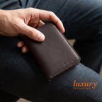 Sleeko Signature Dark Brown Wallet