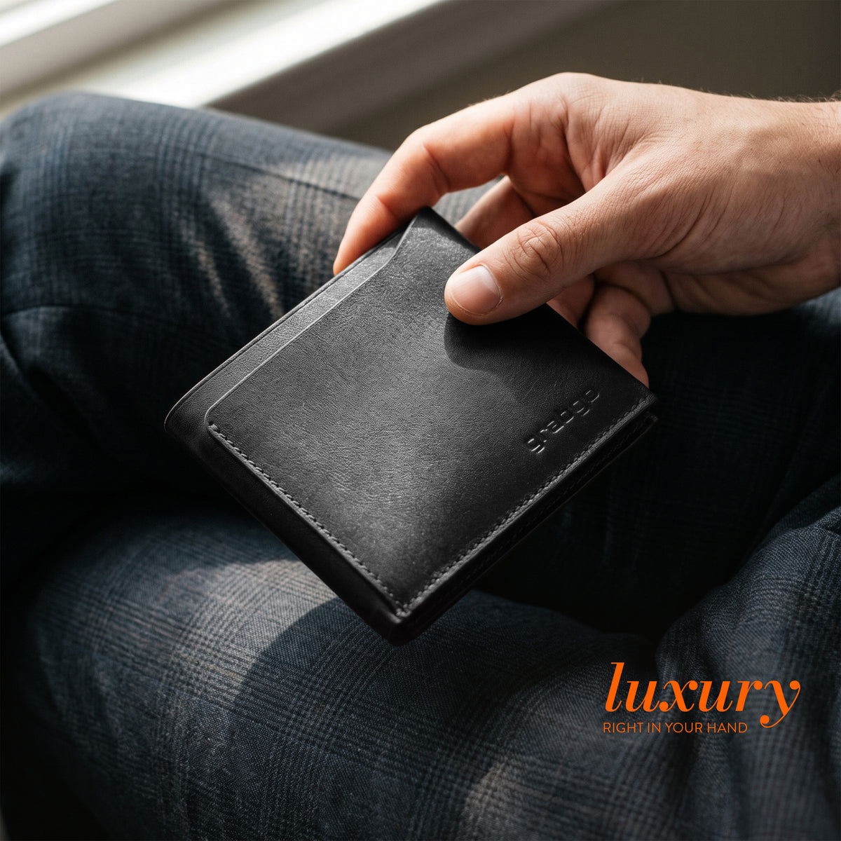 Sleeko Titan Black Wallet