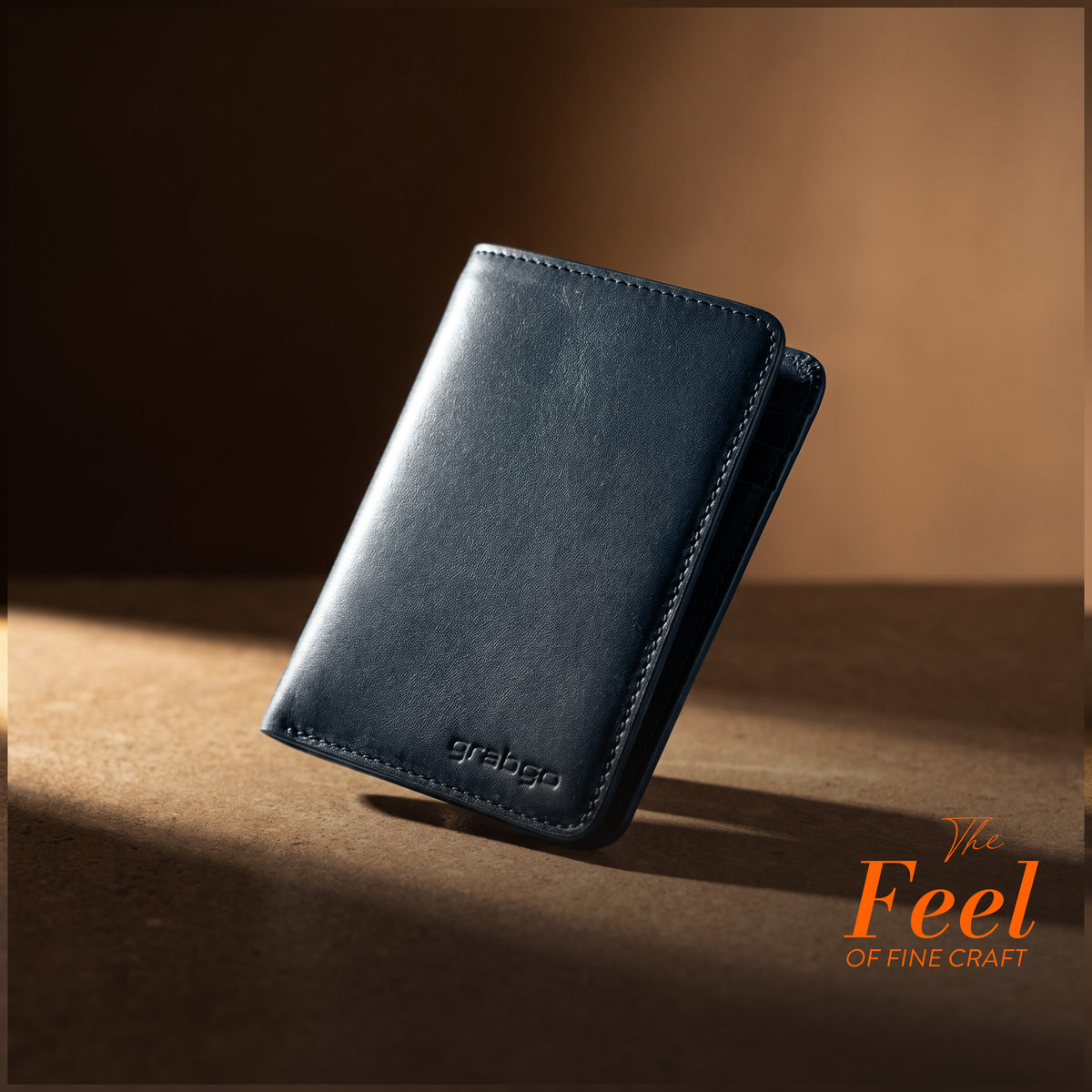 Sleeko Signature Navy Blue Wallet