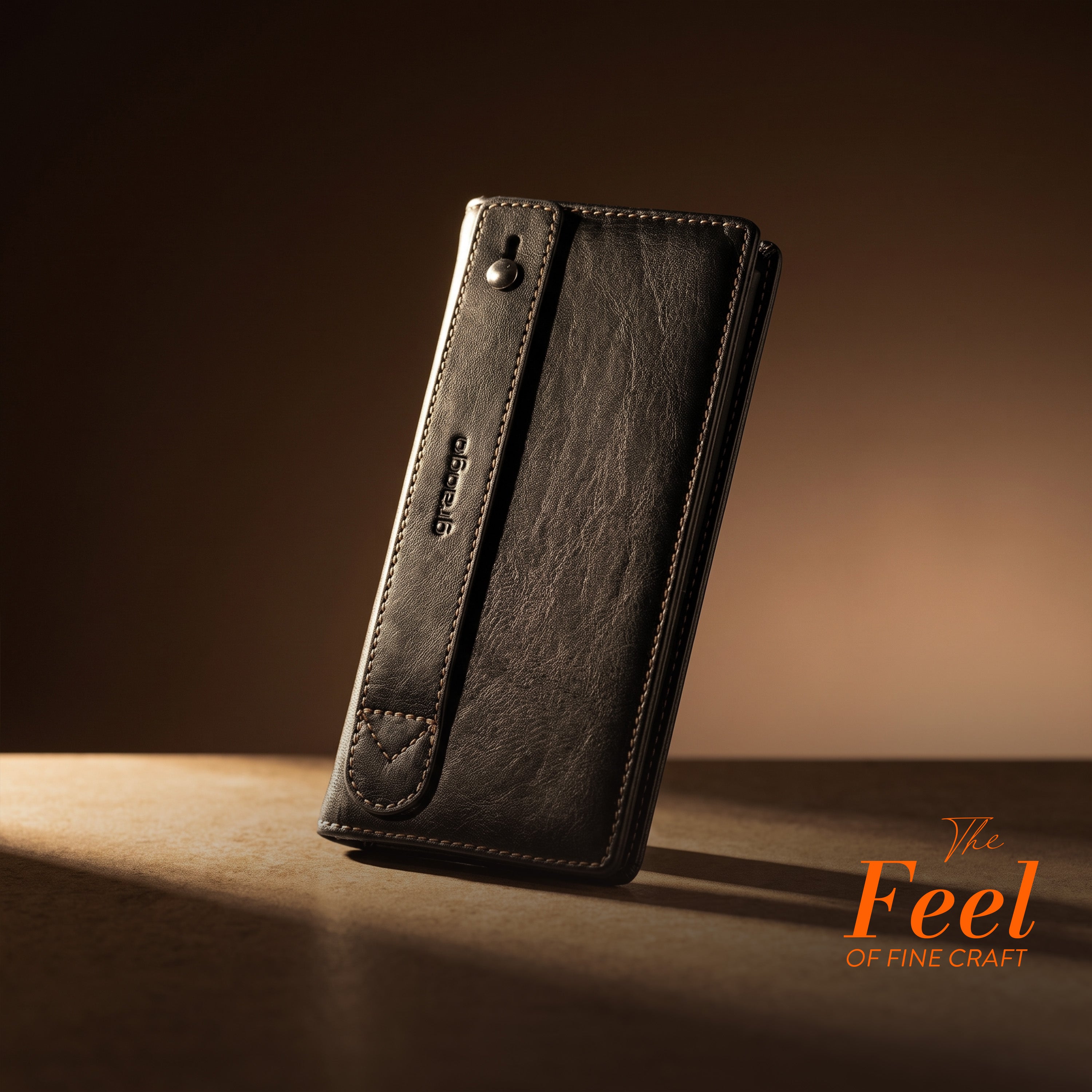 Sleeko Legacy Black Bi-Fold Wallet