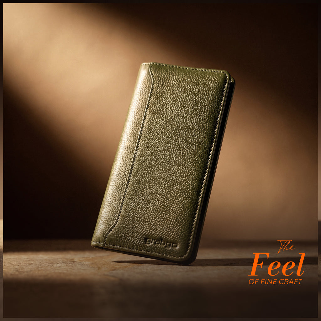 Sleeko Imperial Olive Green Bi-Fold Wallet