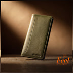 Sleeko Imperial Olive Green Bi-Fold Wallet