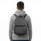 GRABGO COMPACT DAILY GREY BACKPACK