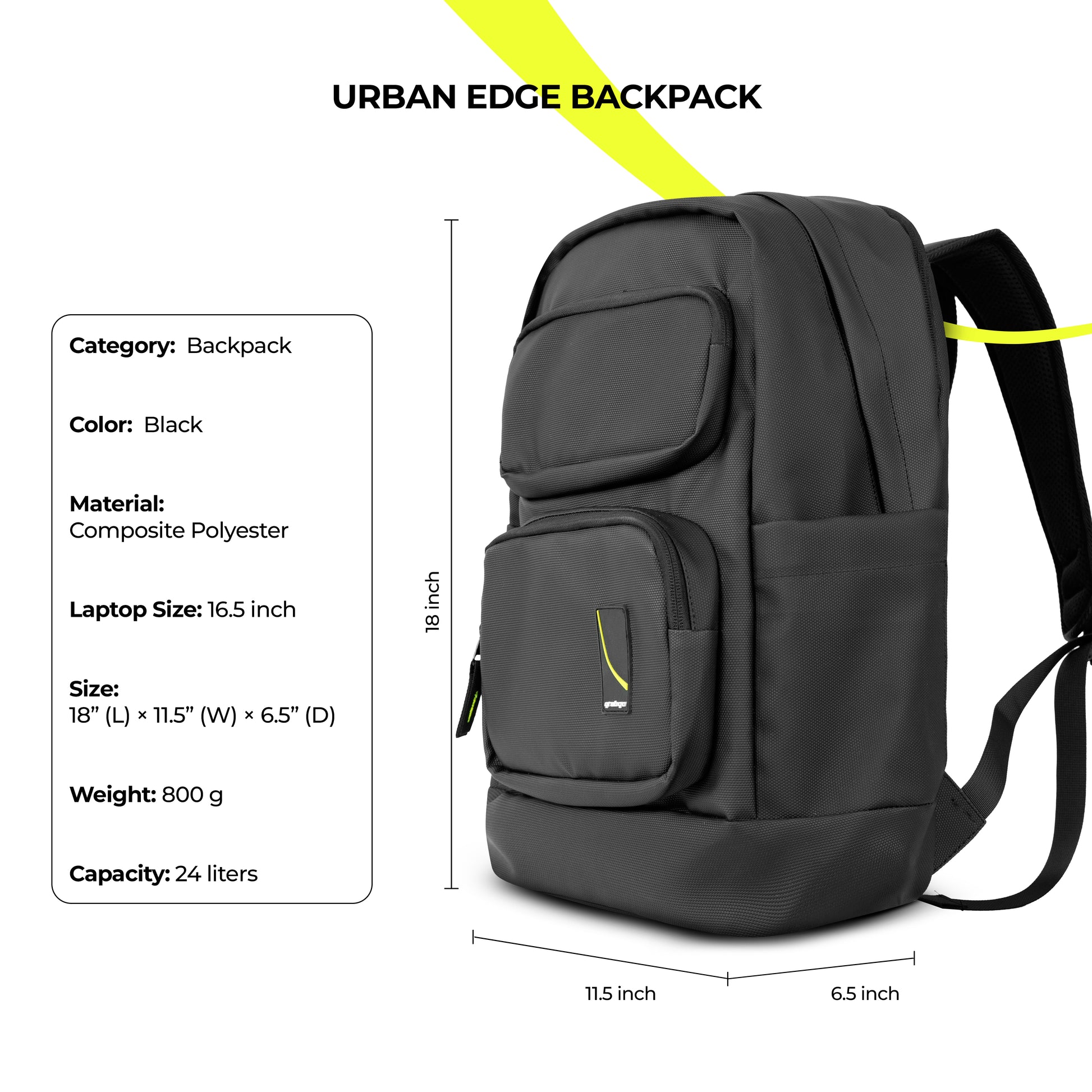 GRABGO URBAN EDGE BACKPACK