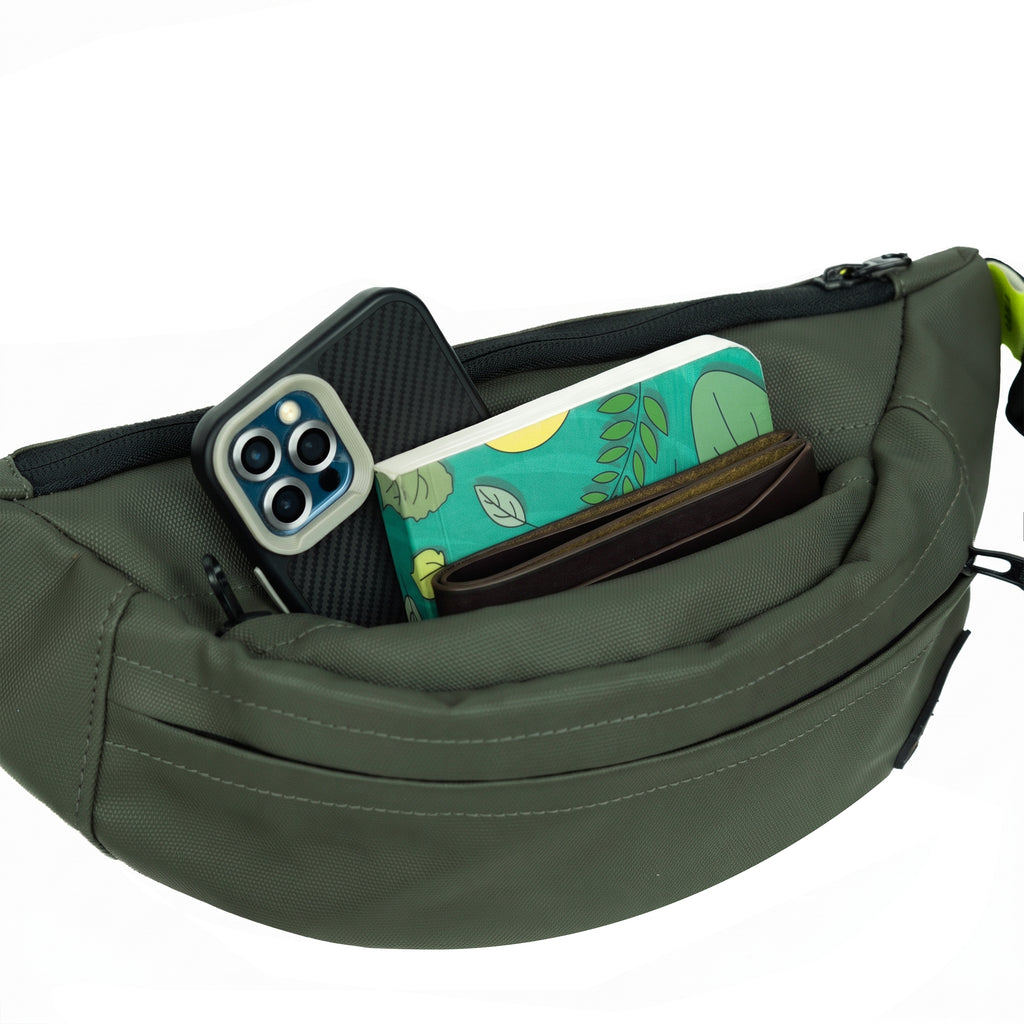 Grabgo Nomad Sling – Olive(coated nylon)