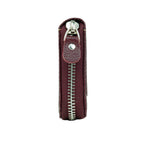 Sleeko ZipX Red Wine Zip-Around Wallet