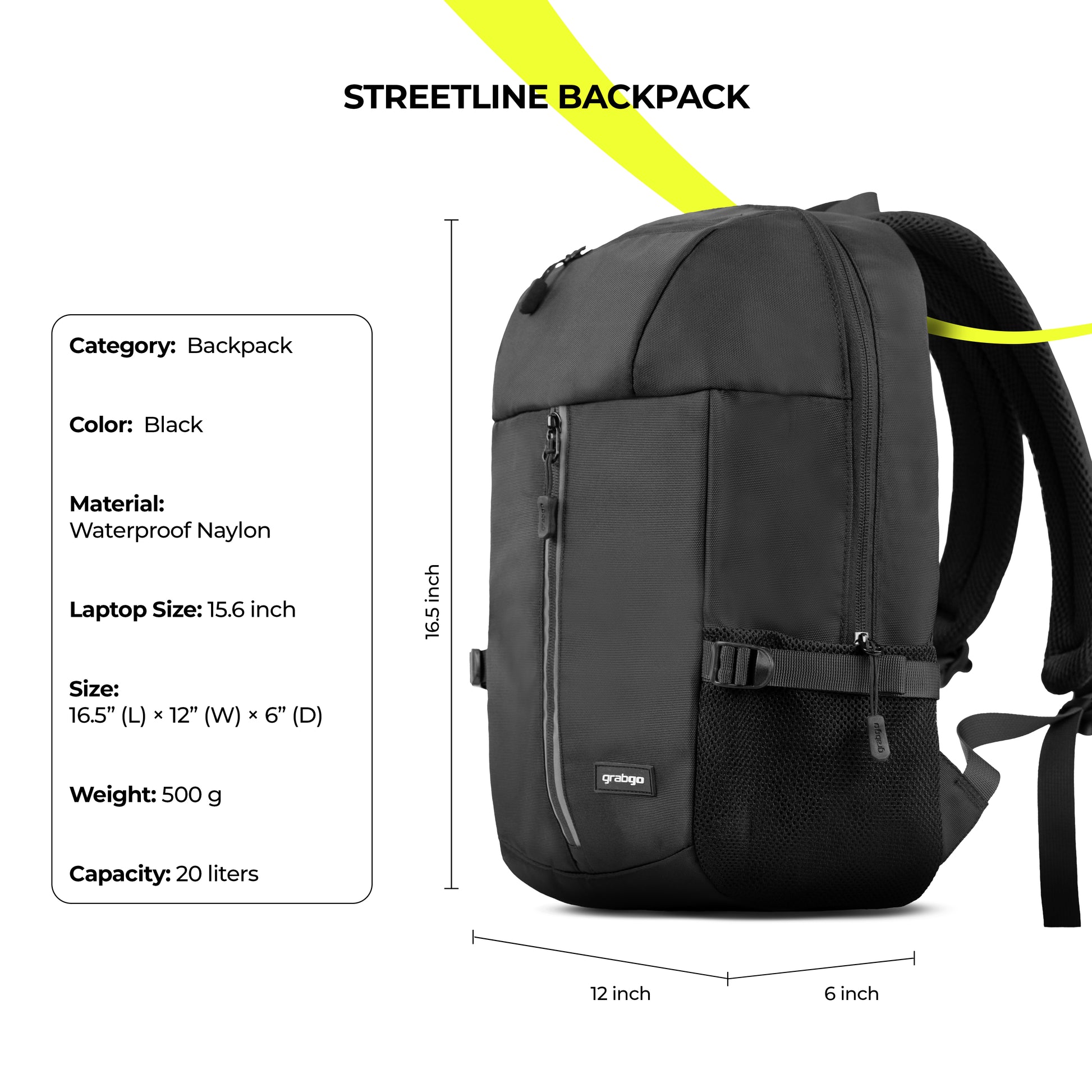 GRABGO STREETLINE BACKPACK