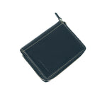 Sleeko ZipX Navy Blue Zip-Around Wallet