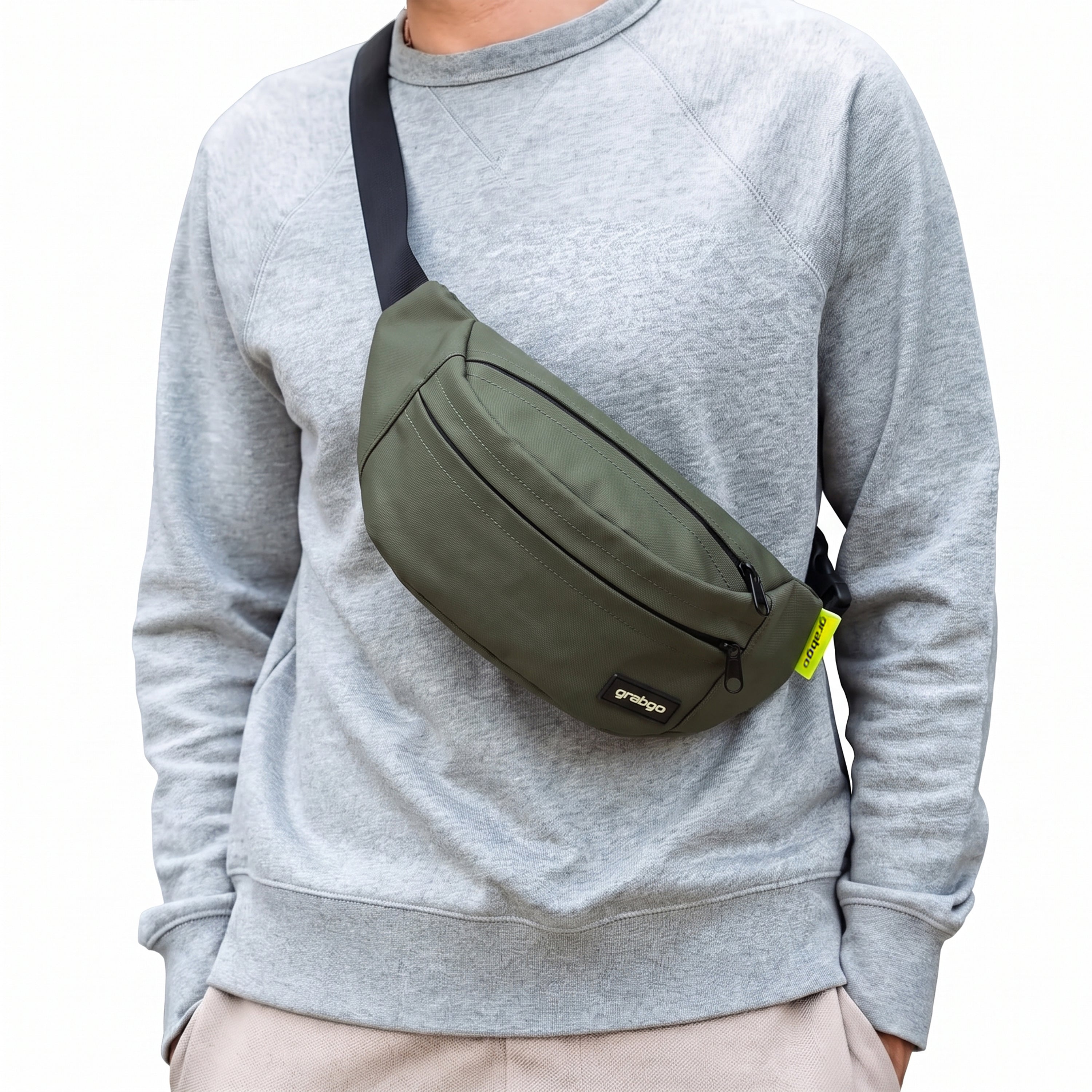 Grabgo Nomad Sling – Olive(coated nylon)