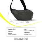 Grabgo Nomad Sling – Ash(coated nylon)