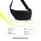 Grabgo Nomad Sling – Black(coated nylon)