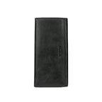 Sleeko Essential Black Bi-Fold Long Wallet