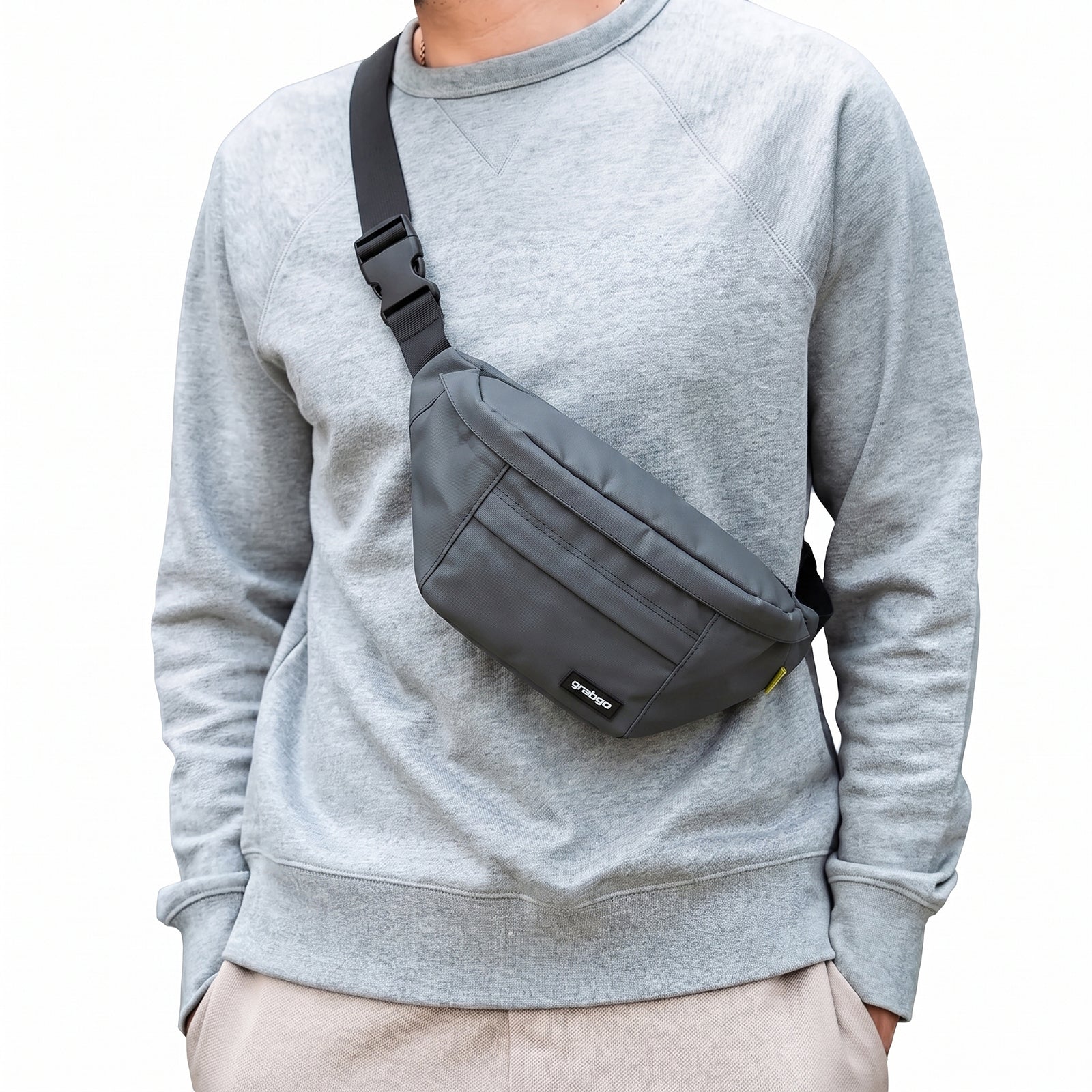 Grabgo Motion Sling – Gray (Coated Nylon)