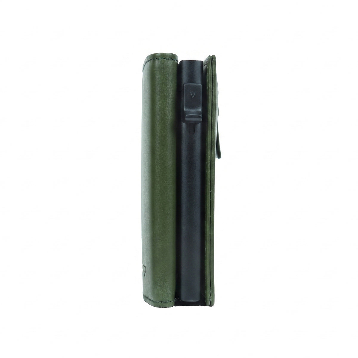 Sleeko Edge Olive Green Smart Wallet