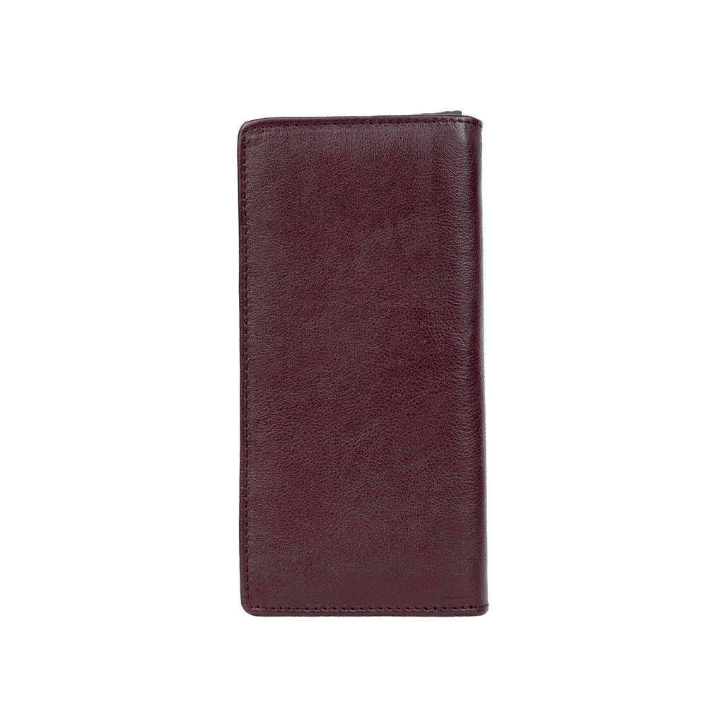 Sleeko Imperial Red Wine Bi-Fold Wallet