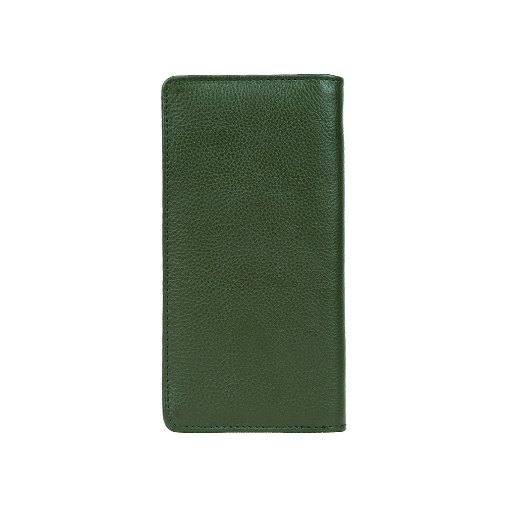Sleeko Imperial Olive Green Bi-Fold Wallet