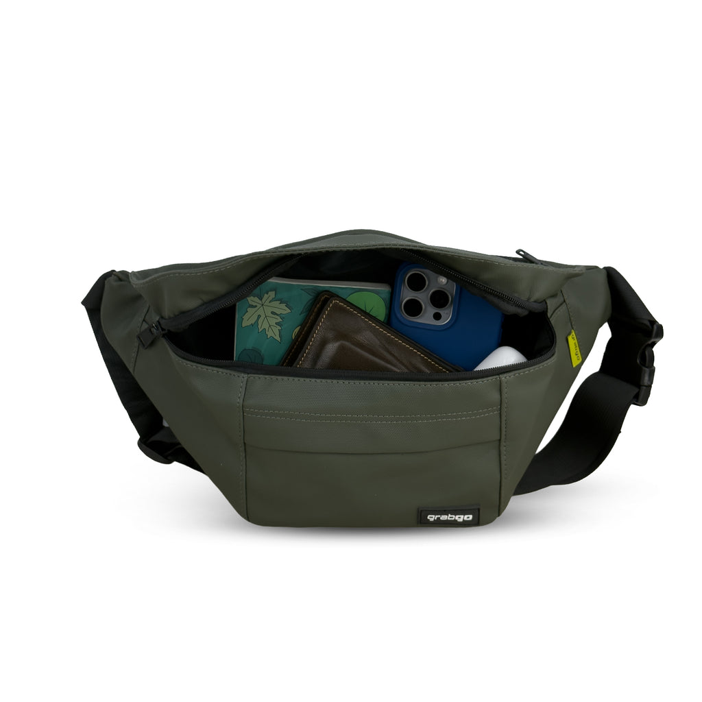 Grabgo Motion Sling – Olive (Coated Nylon)