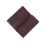 Sleeko Imperial Red Wine Bi-Fold Wallet