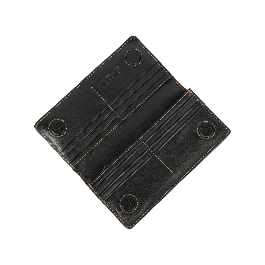 Sleeko Legacy Black Bi-Fold Wallet