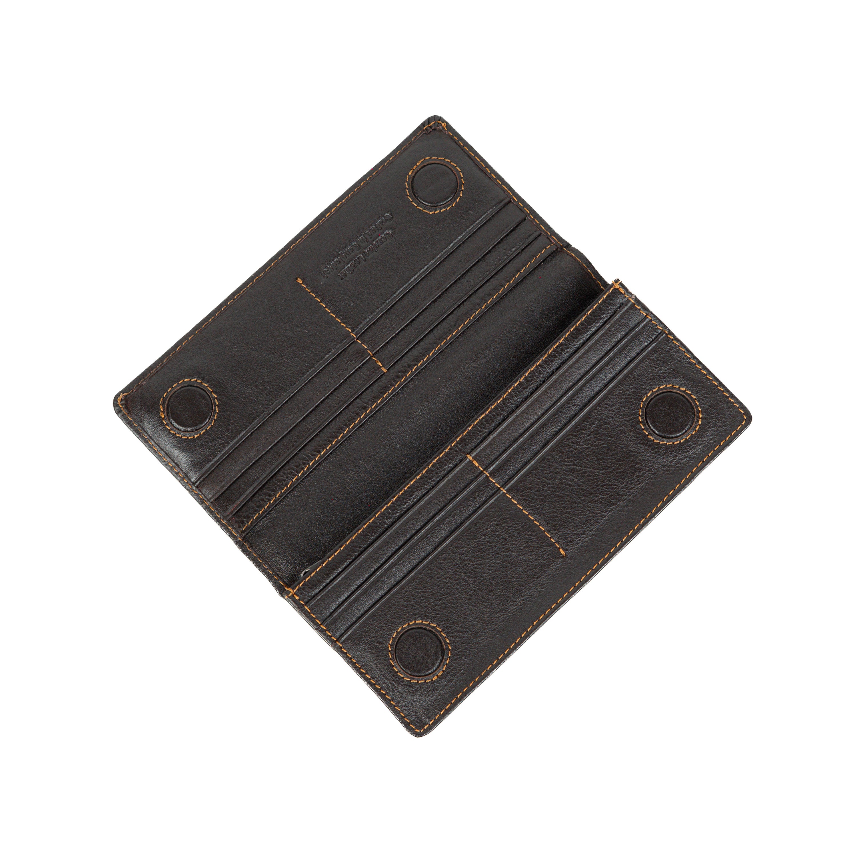 Sleeko Legacy Chocolate Bi-Fold Wallet