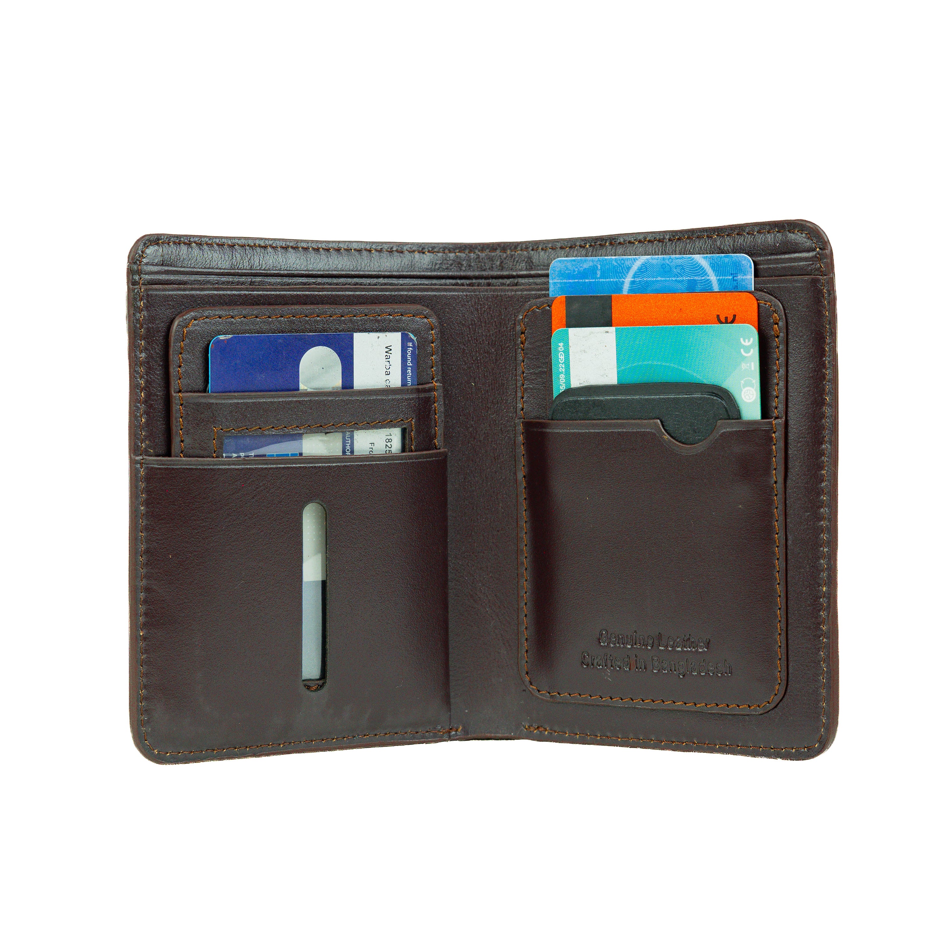 Sleeko Signature Dark Brown Wallet