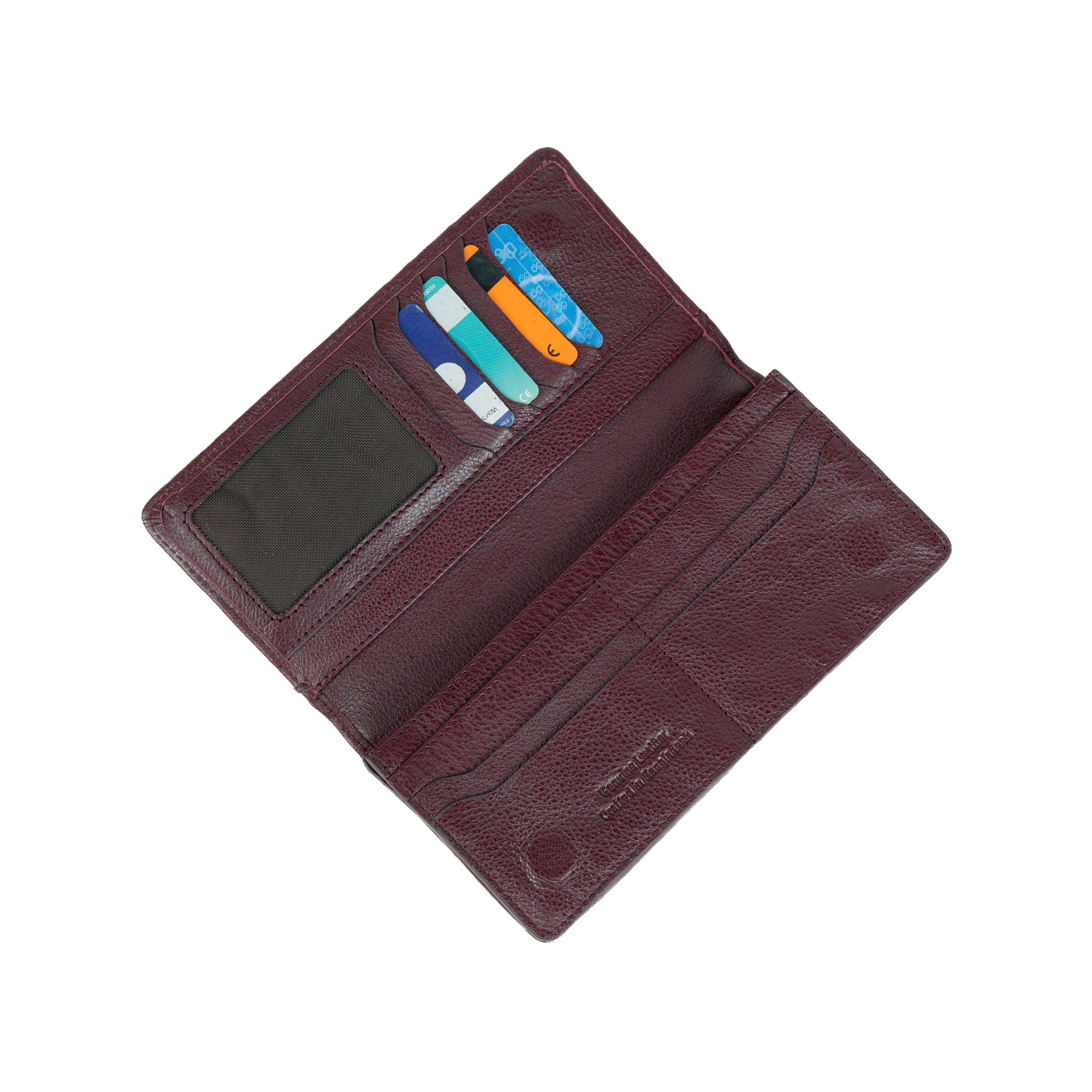 Sleeko Imperial Red Wine Bi-Fold Wallet