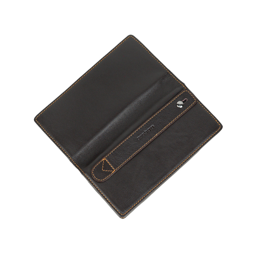 Sleeko Legacy Chocolate Bi-Fold Wallet