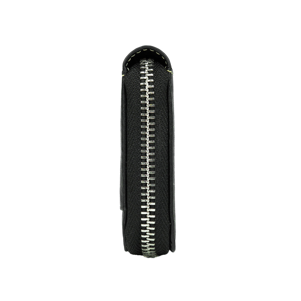 Sleeko ZipX Black Zip-Around Wallet