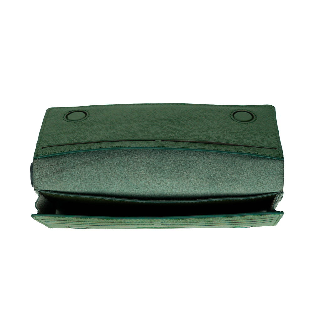 Sleeko Essential Olive Green Bi-Fold Long Wallet