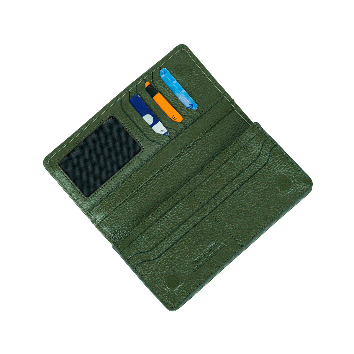 Sleeko Imperial Olive Green Bi-Fold Wallet