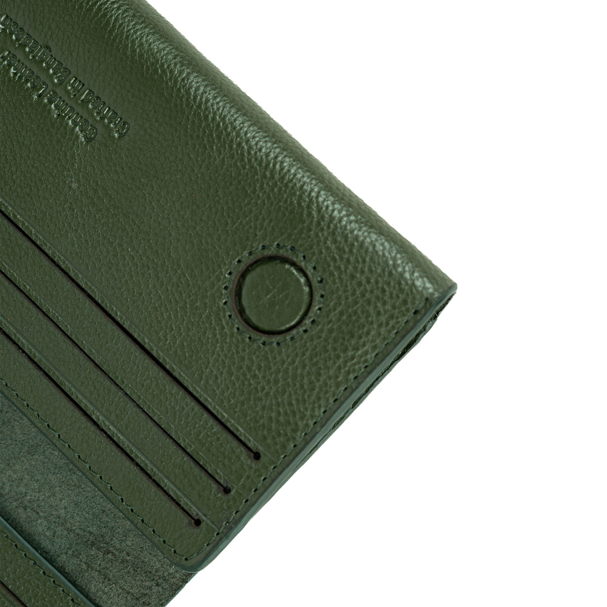 Sleeko Essential Olive Green Bi-Fold Long Wallet