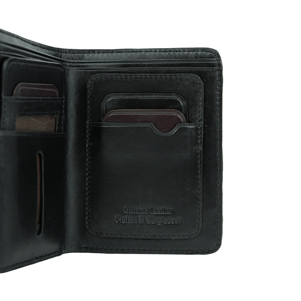 Sleeko Signature Black Wallet