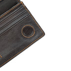 Sleeko Legacy Chocolate Bi-Fold Wallet