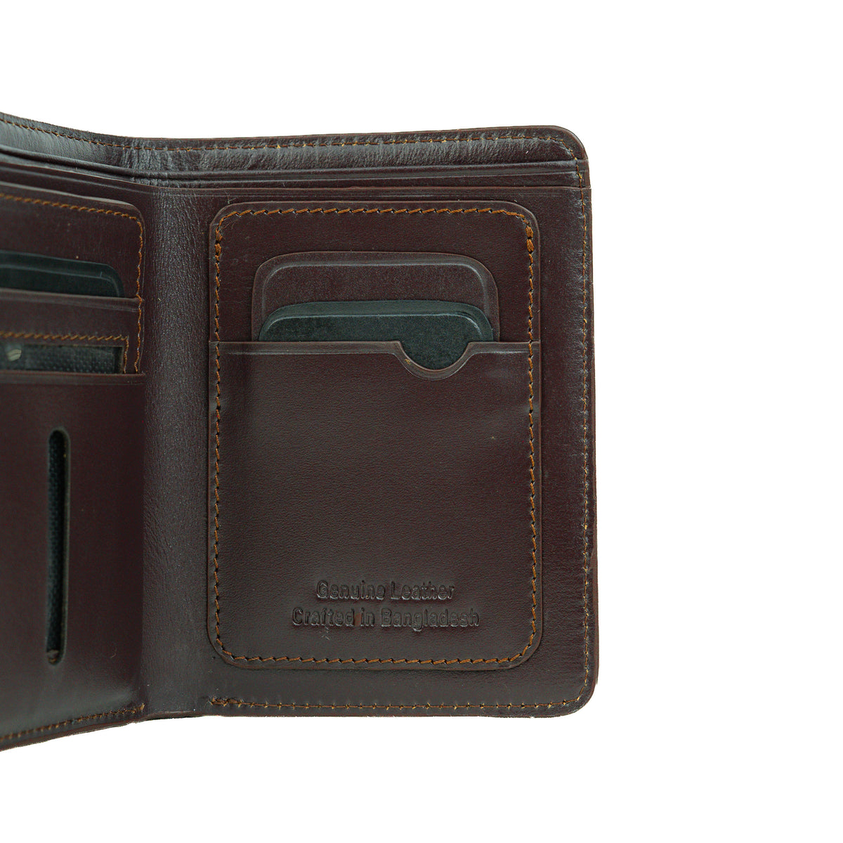 Sleeko Signature Dark Brown Wallet