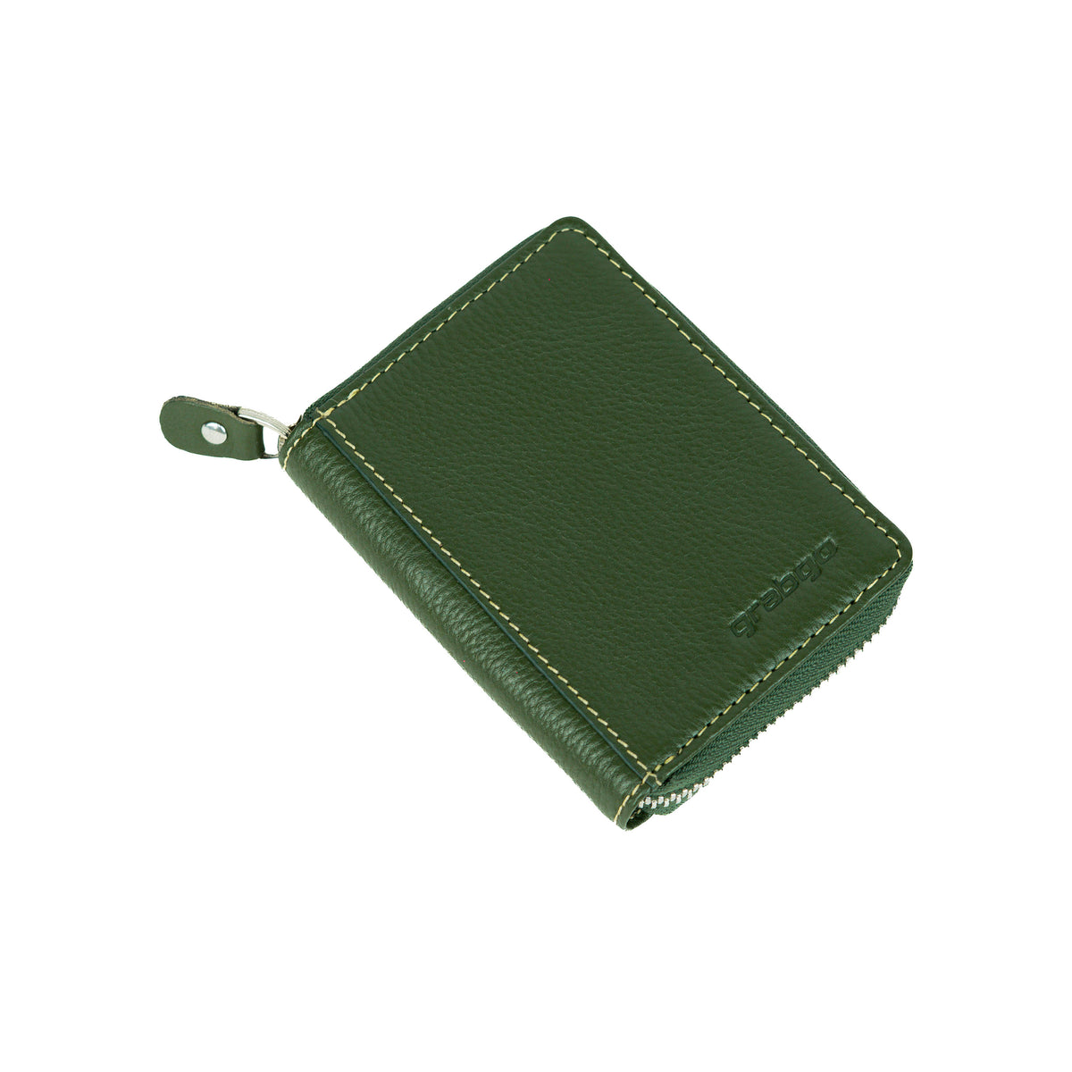 Sleeko ZipX Sage Green Zip-Around Wallet