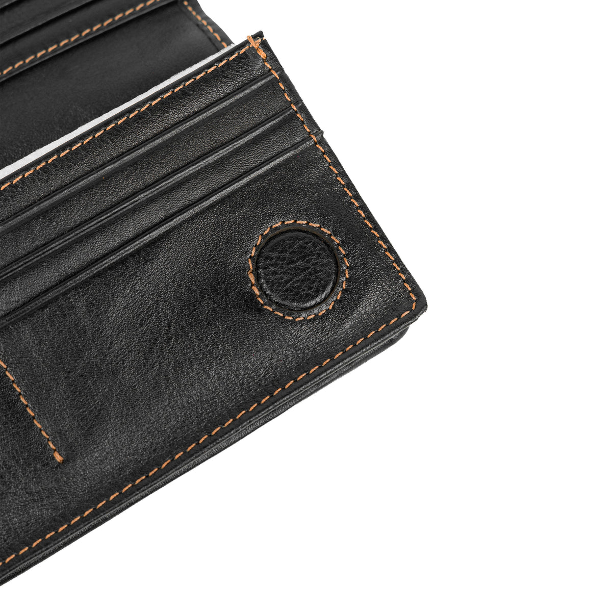 Sleeko Legacy Black Bi-Fold Wallet