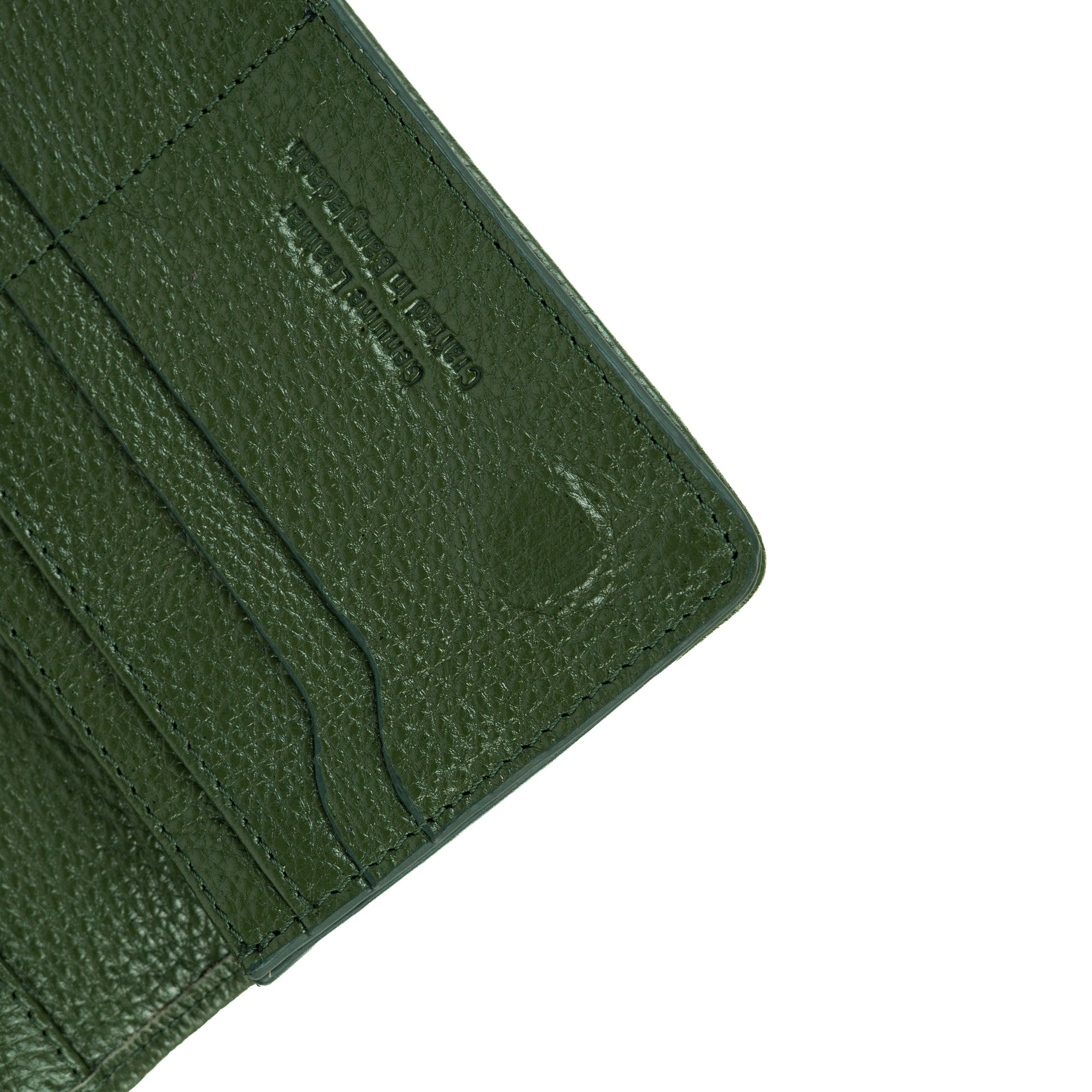 Sleeko Imperial Olive Green Bi-Fold Wallet